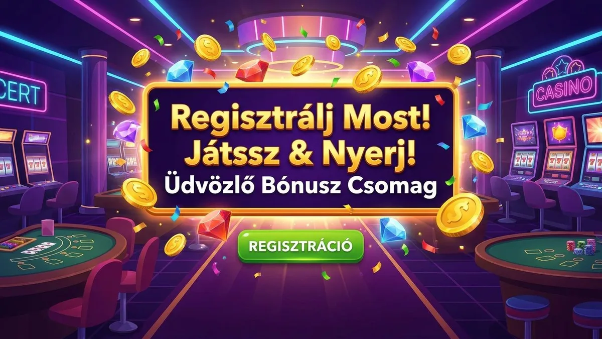 Regisztráció bónusszal